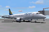 Fs2004 Embraer 170 Merpati Nusantara Airline (Indonesia), Registration Pk-Geu — 1