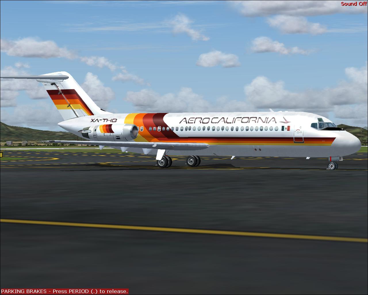 Dc-9-14 In Aerocalifornia Colors, Picturereal Textures By I