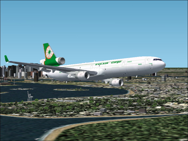 Fs2004 Mcdonnell Douglas Md-11F Eva Air Cargo The Md-11 Is The Last Version Of The Well Kn — 1