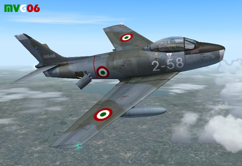 Italian Air Force, North American F-86E/Canadair Cl-13 Mkiv — 1