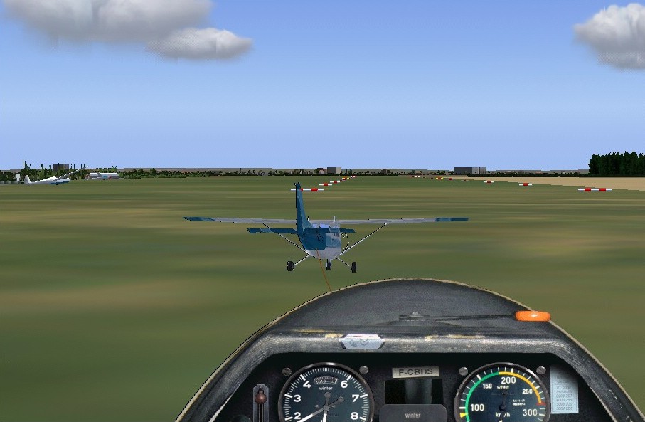 Fs2004 Option To Simulate Sailplane/Glider Towing By Using The Msfs Default Cessna 172