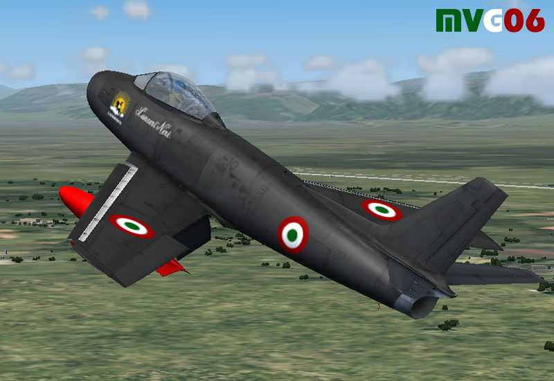 Italian Air Force, North American F-86E/Canadair Cl-13 Mkiv, Lanceri Neri Aerobatic Team