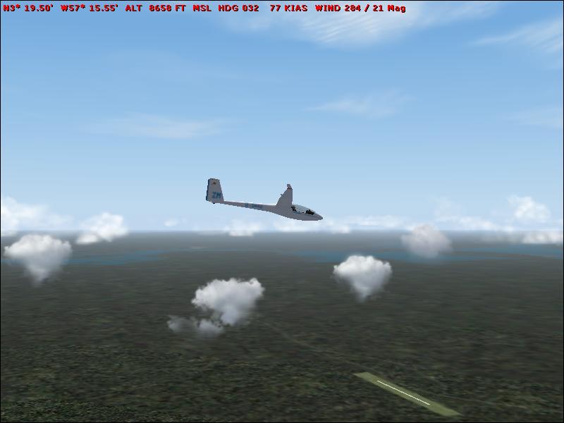 Fs2002/2004 Whole Guyanas,South America,Soaring Scenery This File Adds Thermals Lifts To G