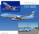 Kittyhawk Productions Presents The All New 737-800 In Regular And Winglet Models For Fs200 — 1