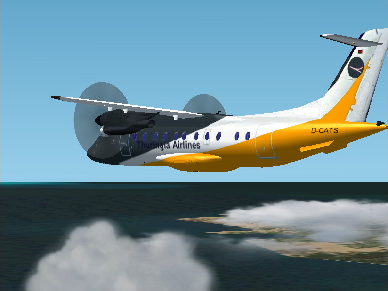 Fs2004 Dornier Do-328 Eastwest Airlines / Air Salzburg / Thuringia Airlines The Dornier 32