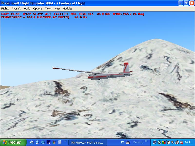 Fs2002/2004 Santiago_Mendoza,South America,Soaring Scenery This File Adds Thermals Lifts T