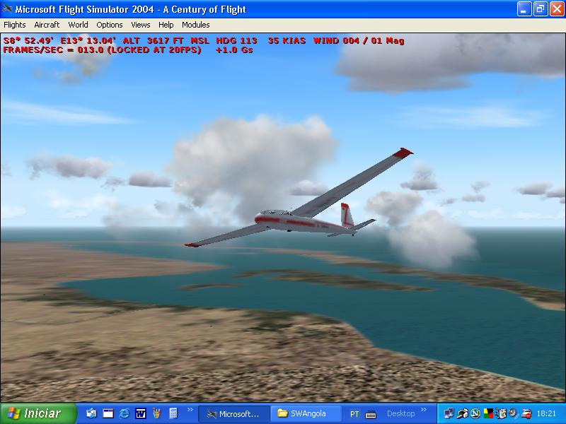 Fs2002/2004 Whole Angola,Africa Soaring Scenery