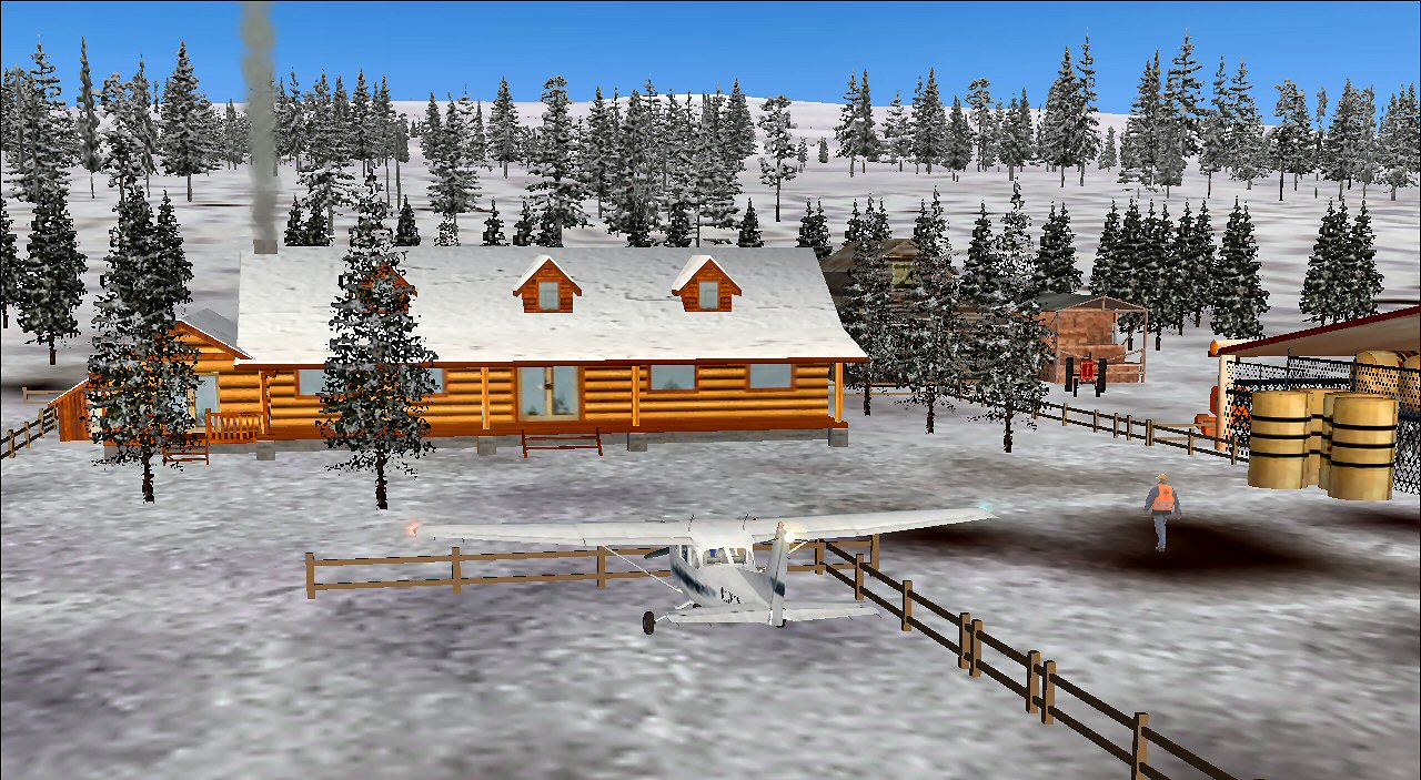 File Id: Bear Creek Winery & Lodging Update Alaska Bush Scenery For Fs2004 This Scenery Up