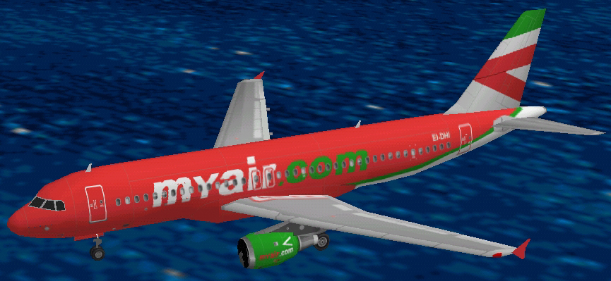 Flightsim Fs2004/Fs98 Airbus A320-214 Myair