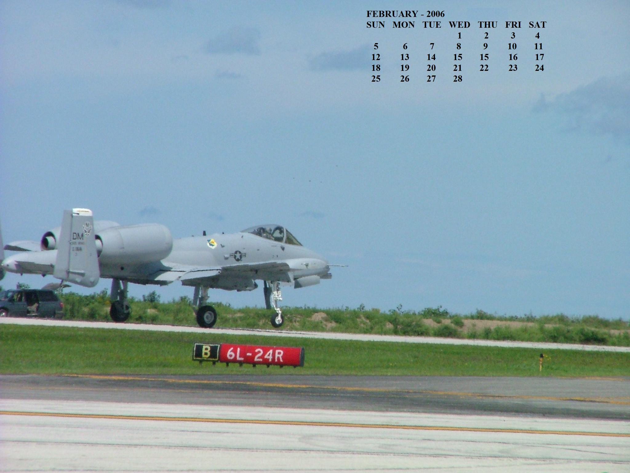 February 2006 Wallpaper Calendar
