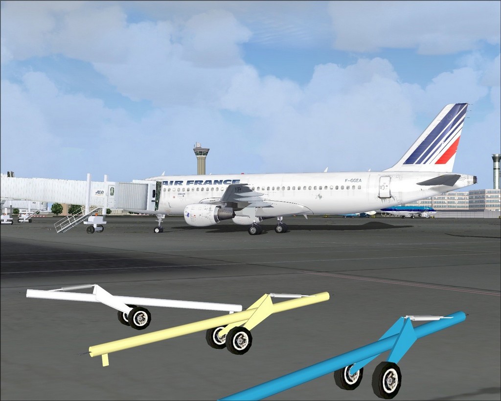 Air France A320-111 Ifdg Model Panel: Flight Simulator B737-400 Panel Sound: Flight Simula — 1