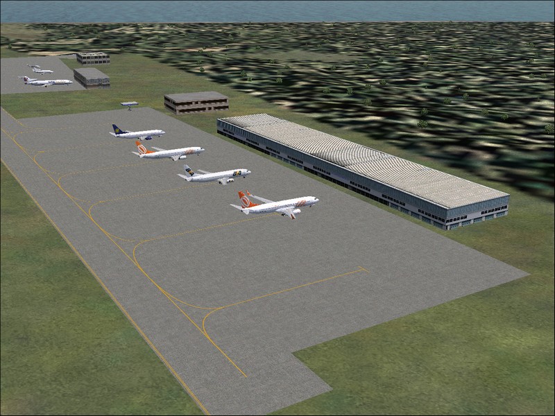 Realizing That There Isnt A Scenery Of The “Hercilio Luz ” – Sbfl – Airport In Brasil, I M