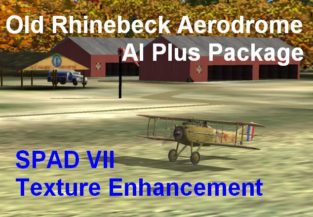 Old Rhinebeck Aerodrome Ai Spad Vii Texture Enhancement This Is An Enhanced Fuselage Textu