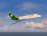 Yakolev Yak-42 For Ai Traffic, In Eastlines Green Livery