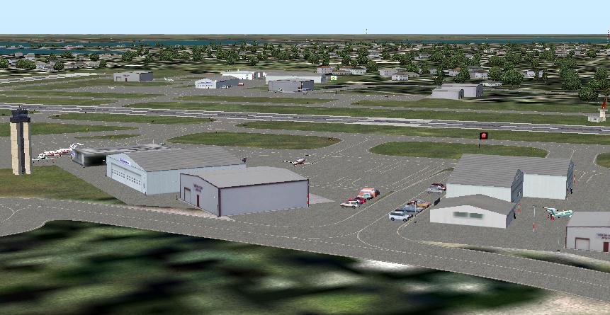 Fs2004 Scenery-Panama City-Bay Co Intl Airport (Kpfn) Serves Panama City And Bay County An