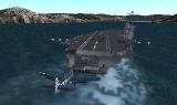 Two Fictitious Nimitz Class Aircraft Carriers Sailing — 1