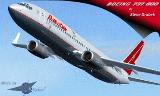 Kittyhawk Lauda Winglet Version 737-800 For Fs2004, Which Includes All Parts Animated; Whe