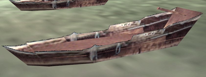Fs2004/Fs2002 Api Macro20 Ft Fishing Dhow Of The Vietnam Era For Scenery Designers