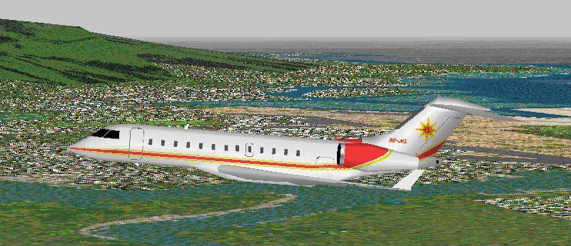 Flightsim Fs2004/Fs98 Bombardier Bd-700 Global Express