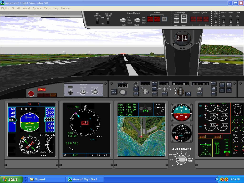 Flightsim Fs2004/Fs98 Bombardier Bd-700 Global Express