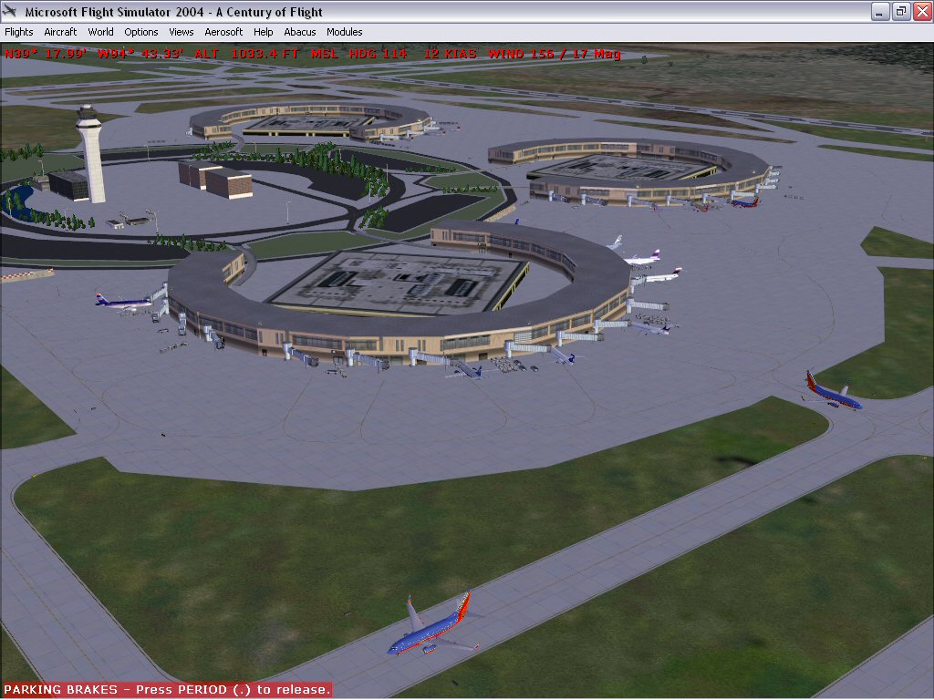 Kansas City International Kmci For Flight Simulator 2004 By Frame-Rate-Friendly Studio/Wil