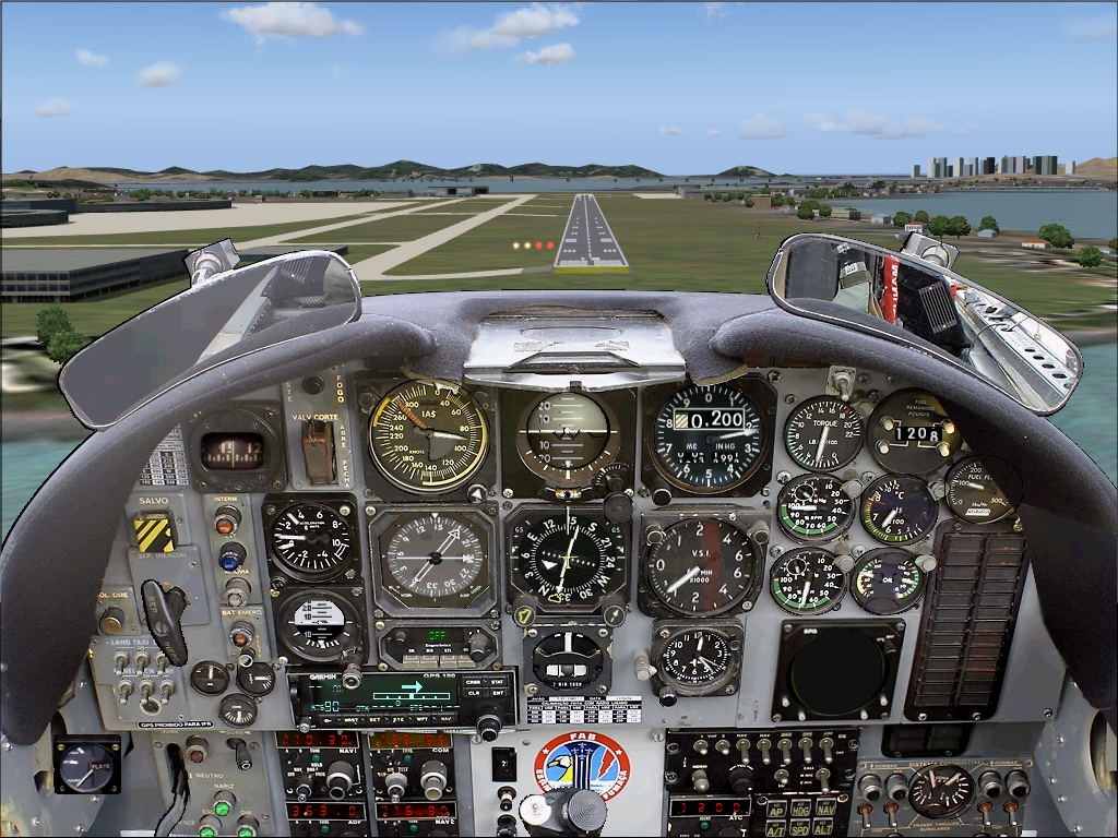 Fs2004 Embraer Emb-312 Tucano Panel