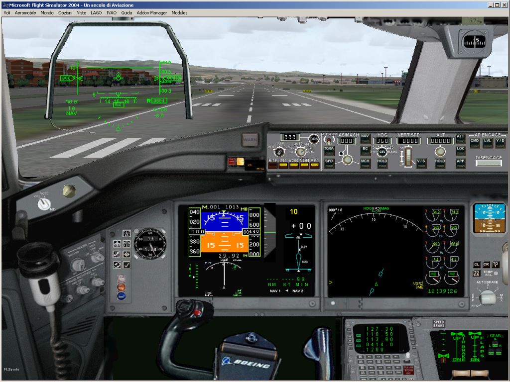 Boeing 787 Beta_5 Panel Made By Marco Spada Using Original Bitmaps And Third Party Public