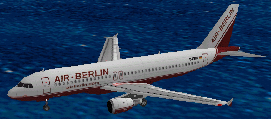 Flightsim Fs2004/Fs98 Airbus A320-214 (Cfm) Air Berlin