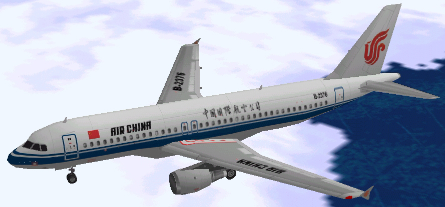 Flightsim Fs2004/Fs98 Airbus A320-214 Air China
