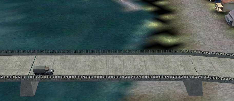Fs2004/Fs2002 Api Macro1000 Ft Road Bridge For Scenery Designers