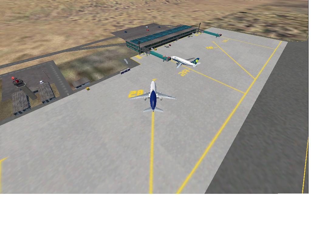 Fs2004 Scenery Diego Aracena Intl Airport (Scda) Iquique, Chile Version 3.0 This Scenery I