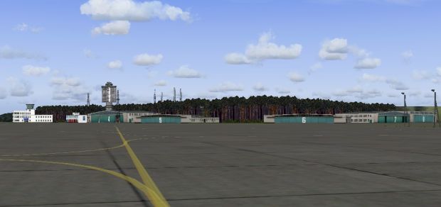 Fs2004 Scenery Of Gatow (Edug), Berlin, Germany 1949-1994 Originally Built As A Luftwaffe