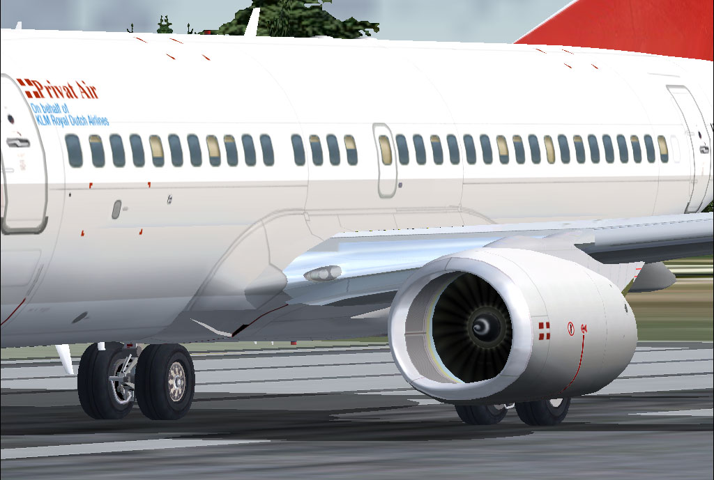 Project Opensky Boeing 737-700 Passenger V1 For Fs2004 Exclusively Wingets/No Winglets Cop