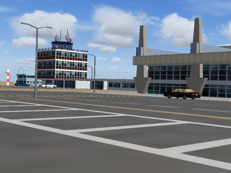 Fs2004 Scenery Cerro Moreno Intl Airport (Scfa) Antofagasta, Chile — 1