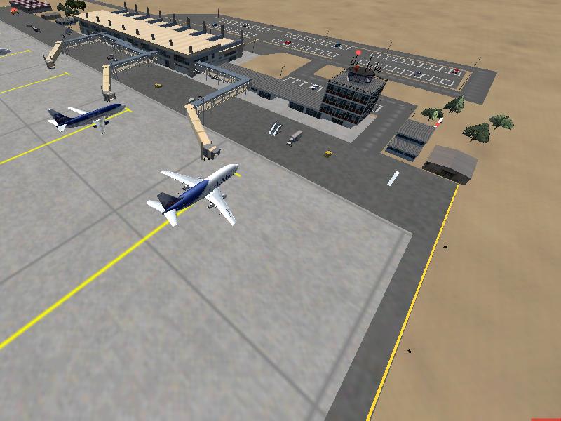 Fs2004 Scenery Cerro Moreno Intl Airport (Scfa) Antofagasta, Chile