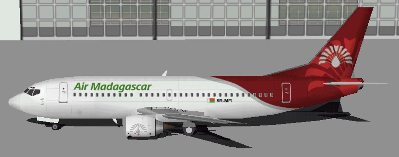 Flightsim Fs2004/Fs98 Air Madagascar Boeing 737-300 Flightsim Fs2004/Fs98 Air Madagascar B