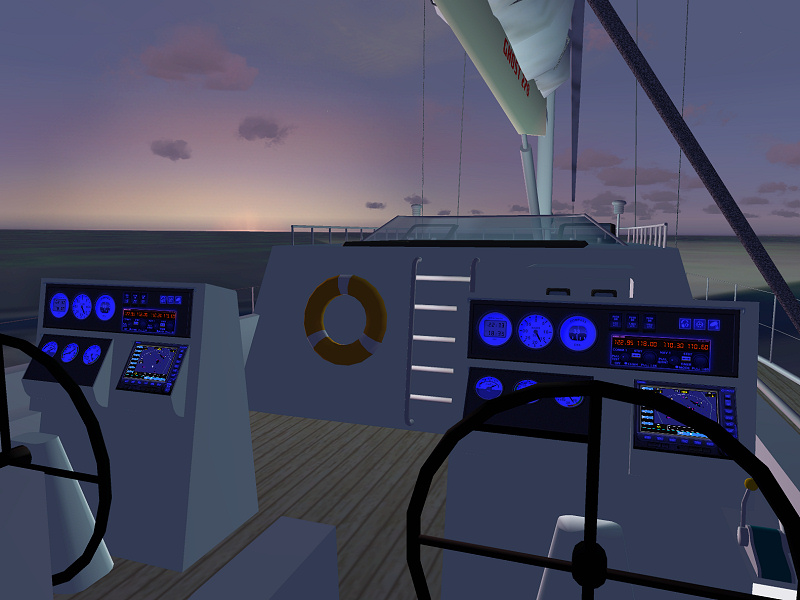 Fs2004 Ghost270 Racer Yacht V.2.0 27M Yacht With Moving Parts, Natural Lights, Authentic S