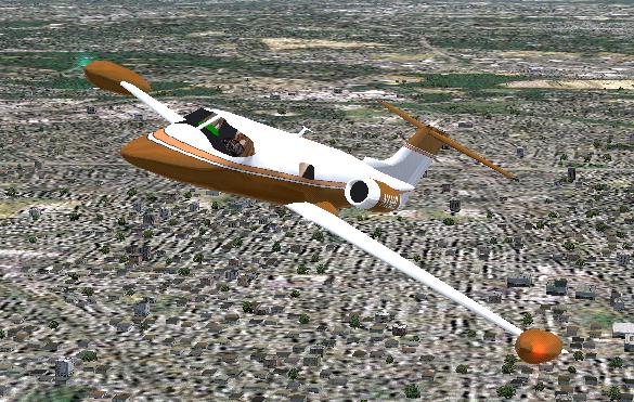 Fs2004 Aircraft-The Learjet 23 Version 1