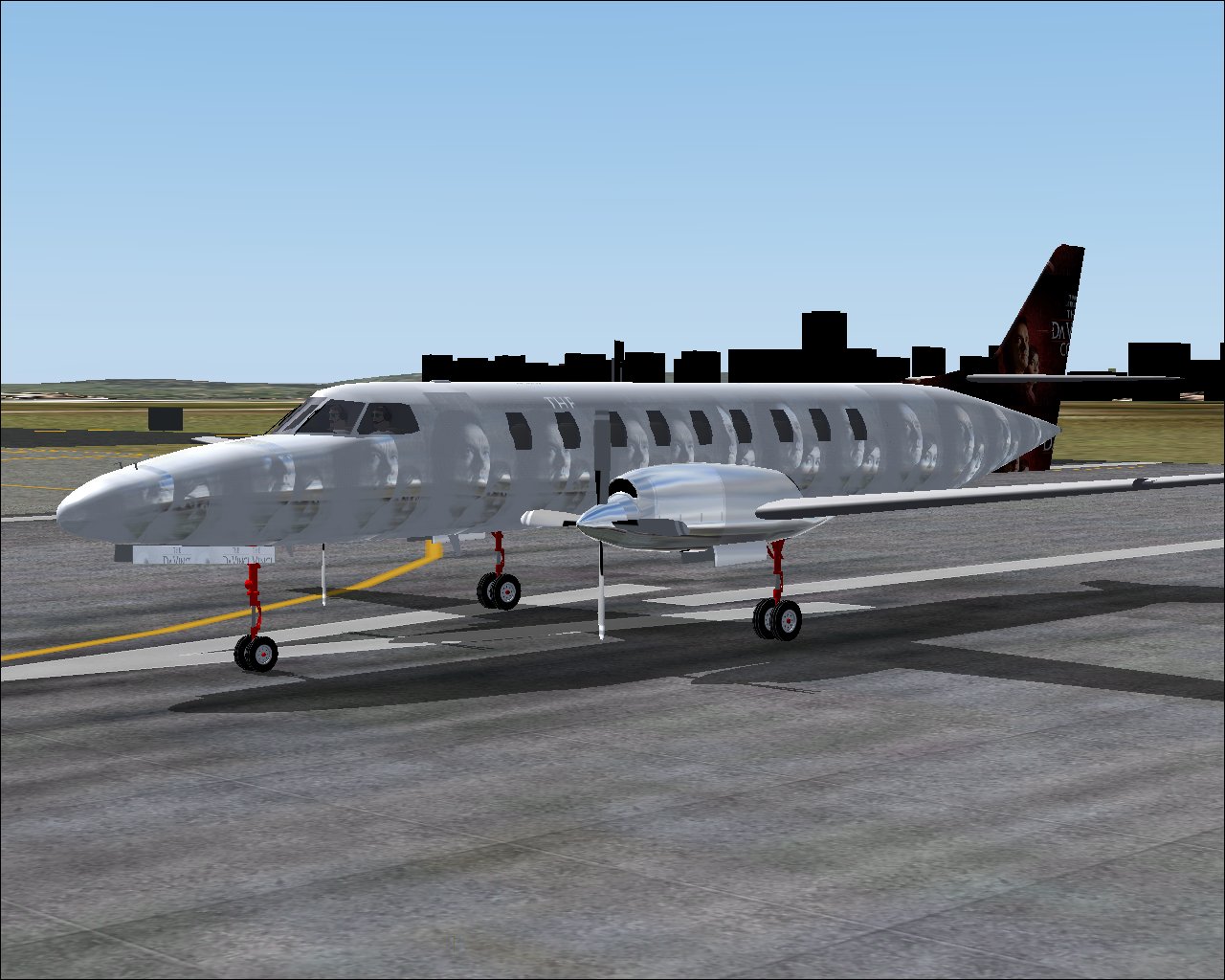 Fs2004 Metroliner Iii - Passenger Theme Da Vinci Code The Film With Tom Hanks Hi Detail Mo
