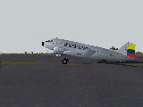 Fuerza Aerea Colombiana Douglas C-47A-85-Dl Fac-689 For Microsoft Flight Simulator 2004 An
