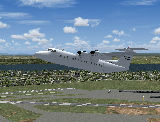 Dehavilland Dhc-7 Of Voyageur Airways, Registration C-Ghqz