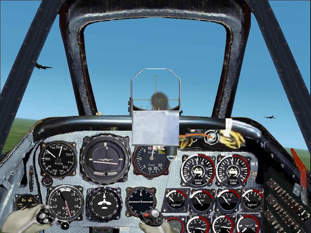 Photorealistic Panel For Messerschmitt Me 262 For Cfs2