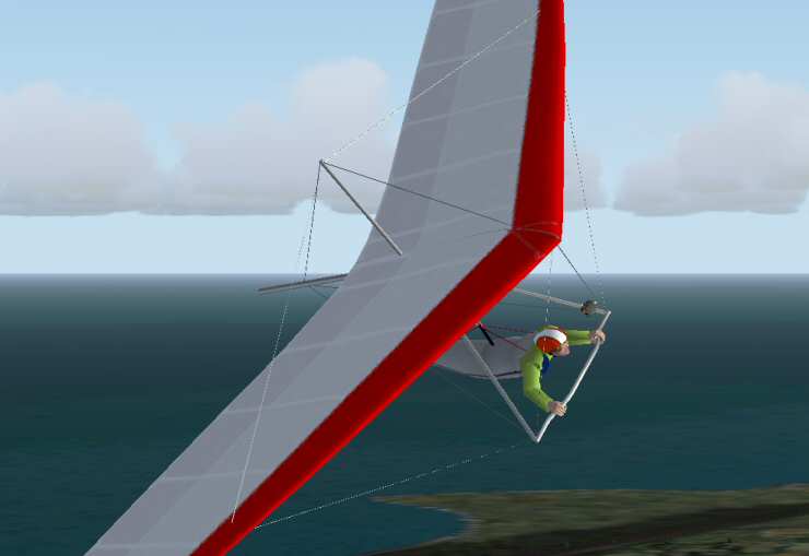 Fs2002/Fs2004 Wills Wing Sport 2 Hang Glider A High Performance Intermediate Glider Airpla