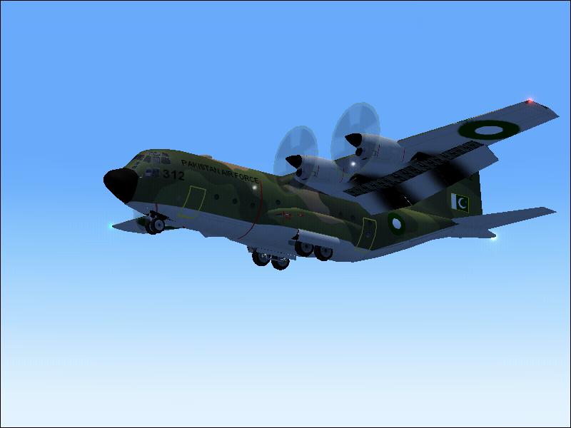 Hi I Am 15 And This Is My 2Nd Repaint, This Is A Bundle For Pakistani C-130H In Two Colour