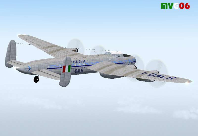 Alitalia, Avro Lancastrian, I-Dalr These Aircrafts, Purchased By Alitalia During 1947, Ope