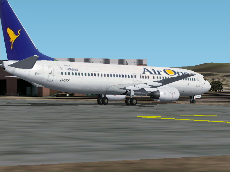 2004 Ffx-Sga B-737-883 Air One Air One Is An Italian Ailine With Scheduled And Charter Fli