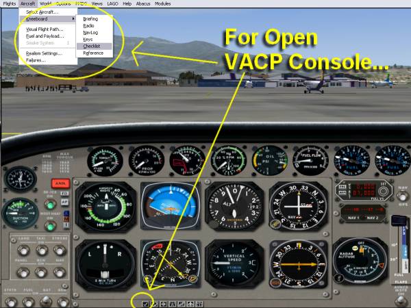 Fs2004 Vacp Flight Console For Virtual Pilots — 1