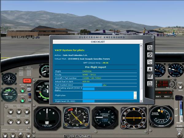 Fs2004 Vacp Flight Console For Virtual Pilots