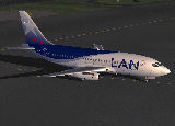 Lanchile 737-200 This Is Repainted Textures Of Erick Cantus New Boeing 737-200 In The New