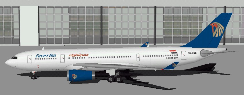Flightsim Fs2004/Fs98 Egypt Air Airbus A330-200 Flightsim Fs2004/Fs98 Egypt Air Airbus A33